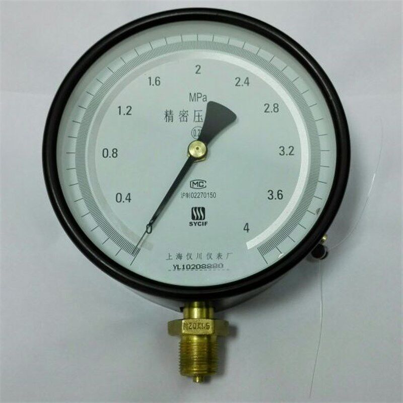 mpa 精密压力表 0.25级  YB-150B 0~4mpa 150mm 丝扣m20x1.5