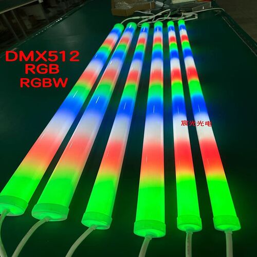 t8管圆形跑马灯管dmx512rgbw编程控台320度发光文艺演出酒吧KTV