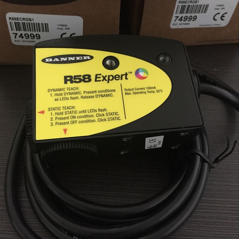 R58ECRGB1美国邦纳色标传感器