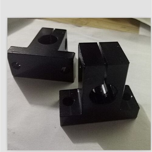 45号钢光轴立式底座45号钢立式底座钢制SK8 10 12 13 16 20 25 30