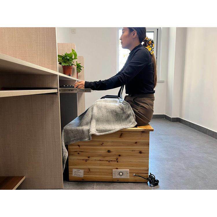 省电桶火双人取暖器家用实木64电办公暖脚器学生火室箱单人小型双