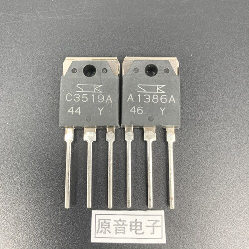 原装全新日本三肯大功率功放对管2SA1386A 2SC3519A音响对管