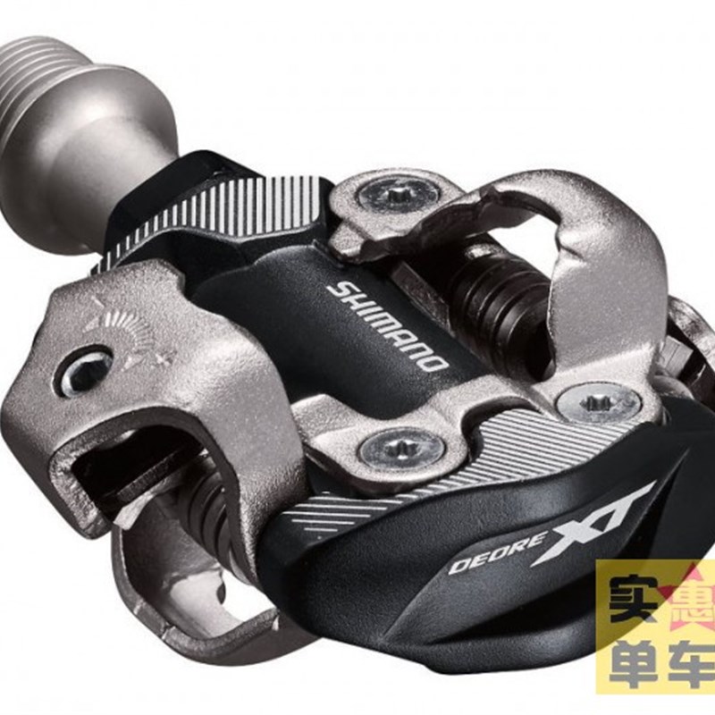 SHIMANO M8100 M8120 M8140山地车XT自锁脚踏自行车大面积平踏