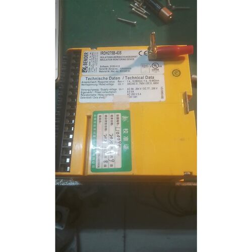 BENDER本德尔绝缘监视器,型号IRDH275B-435,