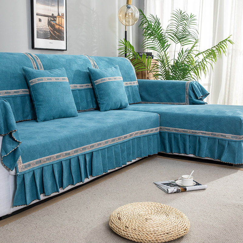 沙发垫全包万能套北欧简约四季套装欧式防滑坐垫贵妃通用组合