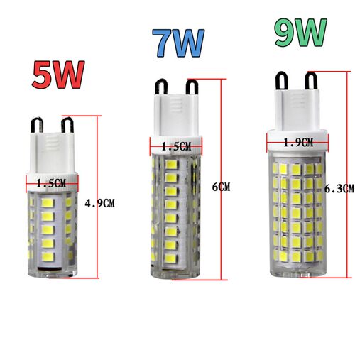 G9led插脚灯泡220V5W玉米泡北欧分子灯魔豆灯水晶灯吊灯灯珠插泡