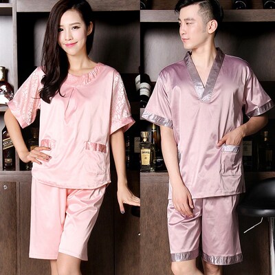男女贡缎汗蒸服浴服桑拿按摩服足疗服美容服情侣家居服酒店浴场服