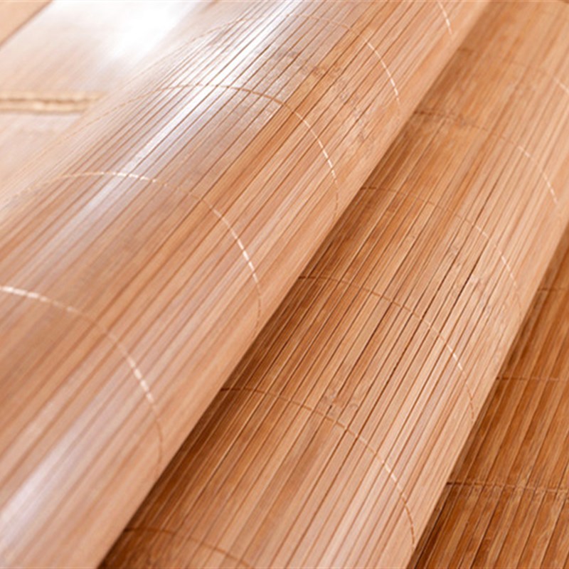 高档碳化水磨席凉席竹席双面藤席可折叠席子1.35m/0.9/1.2/1.5米