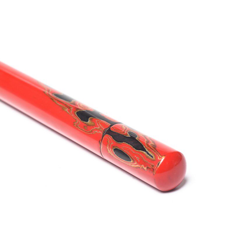 大漆香筒焚香香道 文人 禅器 茶道 犀皮漆器