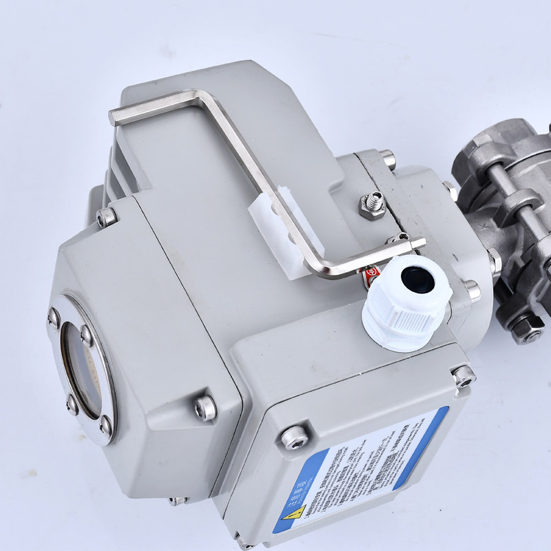 Q911F-16P电动304不锈钢丝扣三片式球阀内螺纹丝扣耐高温阀门6分