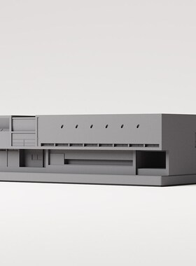 另一边水泥微建筑收纳盒简约治愈桌面笔筒摆件玄关前台展示礼物