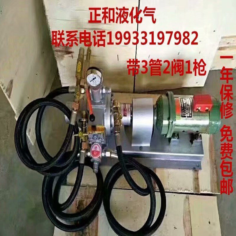 液化气导气泵充气泵220伏高压泵丙烷车载气泵倒伏1248v小型气泵