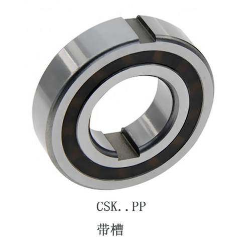 深沟球单向轴承CSK系列AUC带槽工业标准轴承零件