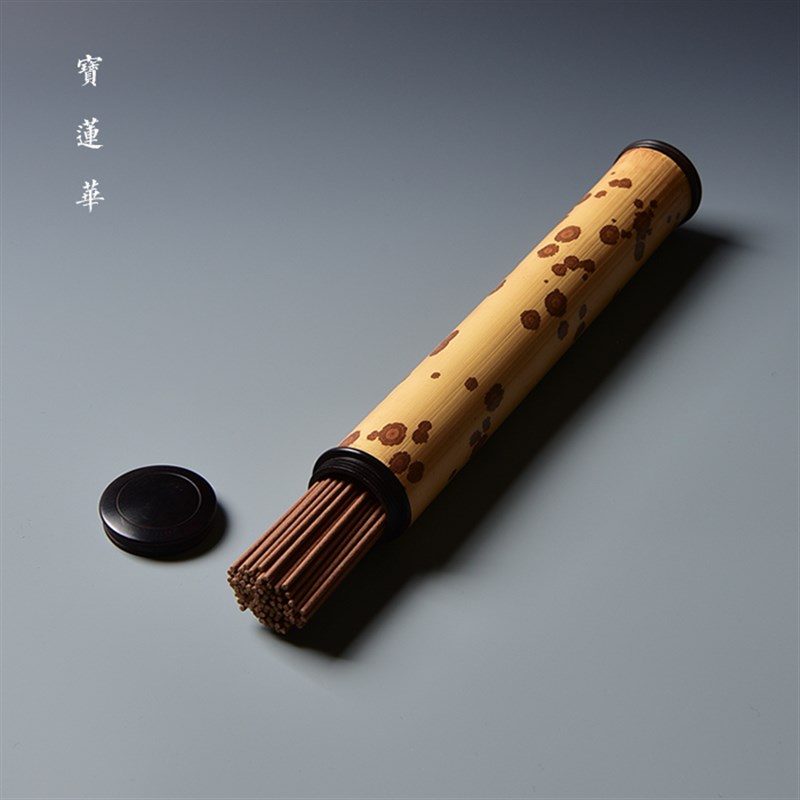 天然梅妃竹全满花大香筒书画筒 奇美花纹竹茶具筒 竹罐扇筒沉香桶