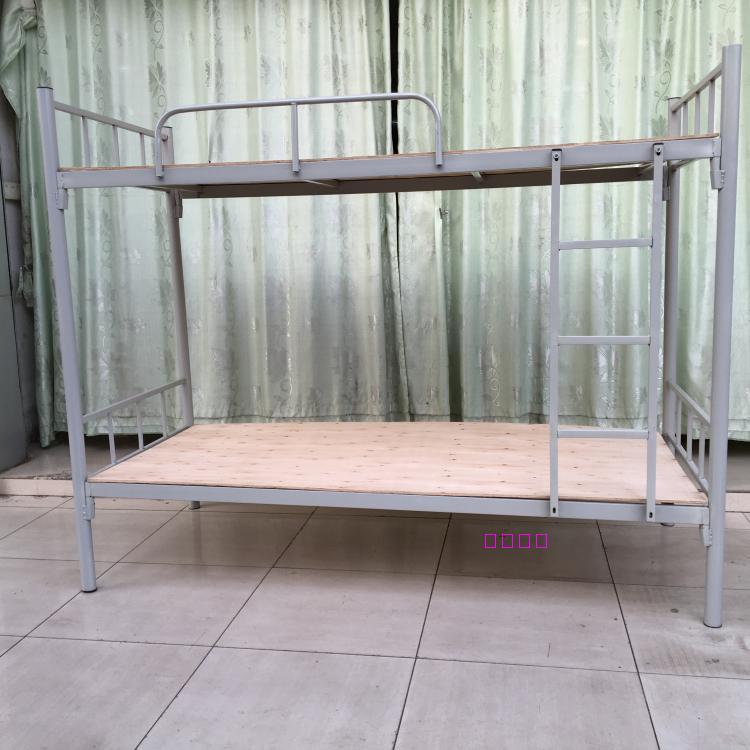 铁架床工厂双层床学校宿舍双层工地铁架床配带实心板员工铁床特价
