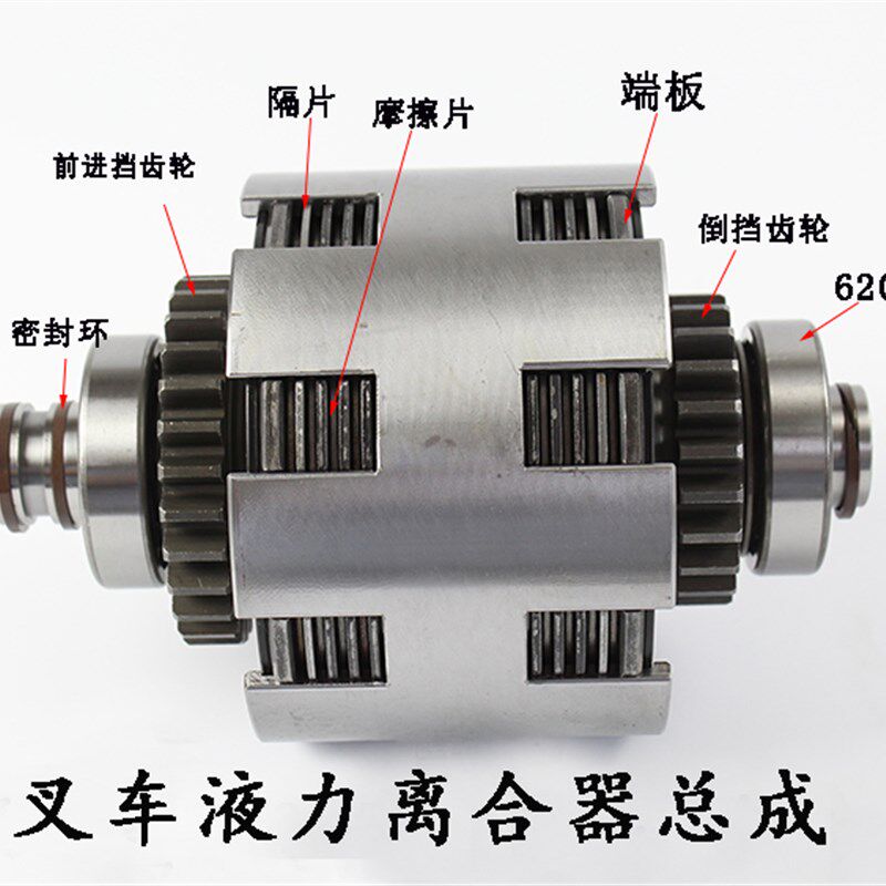 叉车液力离合器总成液力自动挡离合器适用杭叉合力龙工3T 3-3.5吨