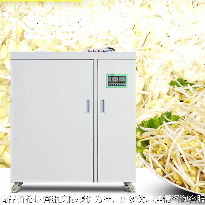 河南全自动一体机豆芽机 食用豆芽发芽机器 出口欧盟16芽筐商用豆