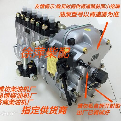 潍坊6160/6170高压油泵淄柴170喷油泵船用P9柴油泵济柴龙口龙泵