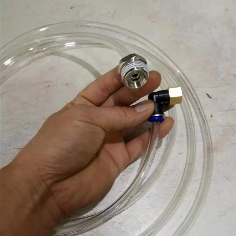 包邮乐呵呵蒸汽奶泡机进水管进水系统修开水机有排气阀 胶圈配件