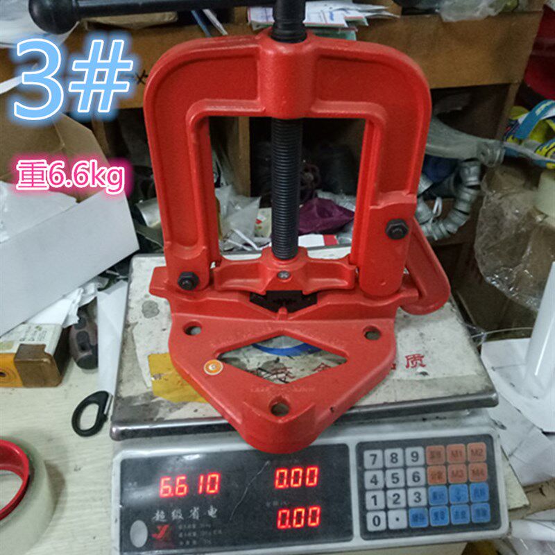 包邮管钳水管钳段造龙门架新工铸钢管子台虎钳配件夹紧重型板手
