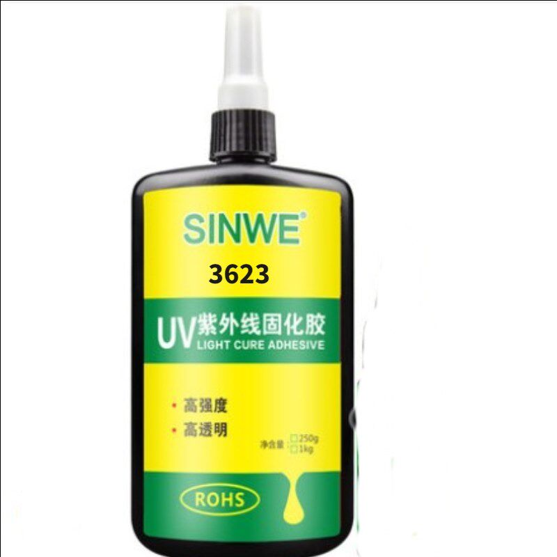 钢化玻璃茶几金属水晶强化玻璃UV无影胶塑料强力无痕胶光固胶250g