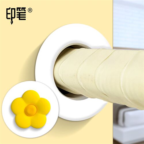 空调孔装饰盖封堵管子堵空调遮挡口管道洞堵塞器堵盖遮丑堵洞神器