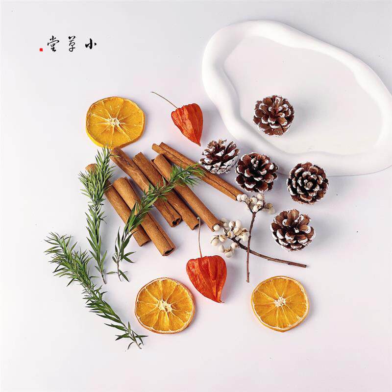 【干花干果材料包】植物素材蜡烛香薰自然花diy手工材料礼物摆饰
