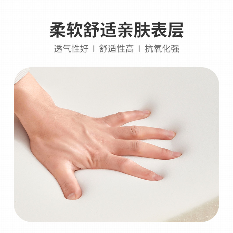 凤阳天然乳胶床垫五区独立筒弹簧静音席梦思床垫3D内材家用 1.8m