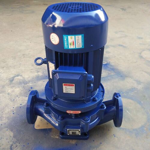 ISG80-160立式管道泵热水循环增压泵工业农业加压冷却灌溉离心泵