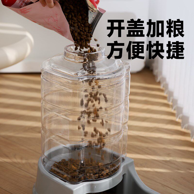 宠物饮水机狗狗自动喂食器大容量金毛喝水中大型犬猫咪不插电用品