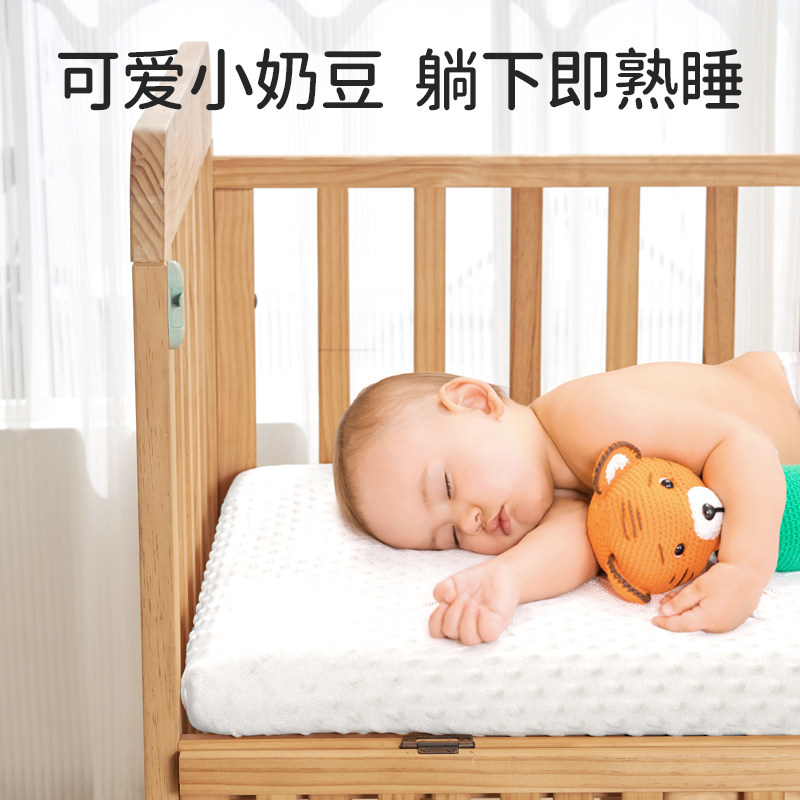 欧孕婴儿床床笠a类豆豆绒儿童床垫床上用品宝宝秋冬拼接床单床罩