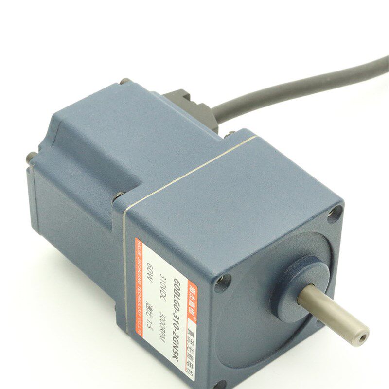 60直流无刷齿轮减速电机60W 3000转直流24V交流220V供电5-100速比
