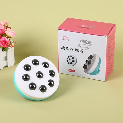 九龙珠按摩器滚珠疏通磁珠经络刷揉腹部肚子背部推拿滚轮刮痧神器