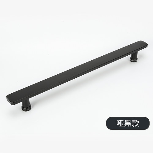 淋浴房拉手浴室卫生间移门推拉门玻璃门把手扶手黑色304不锈钢440
