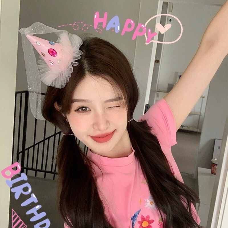 皇冠头饰儿童女童带钻发箍发夹宝宝周岁生日婴儿发饰女孩头箍头纱