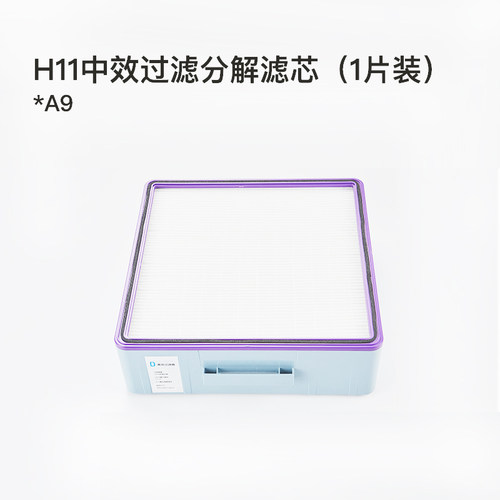 NILO A9新风滤芯H11中效过滤分解滤芯