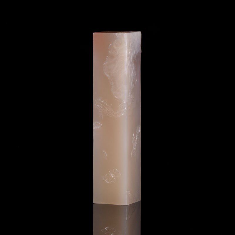 老挝石薄意 手工篆刻书法书画印章石料定制印石收藏礼品2.0-2.5cm