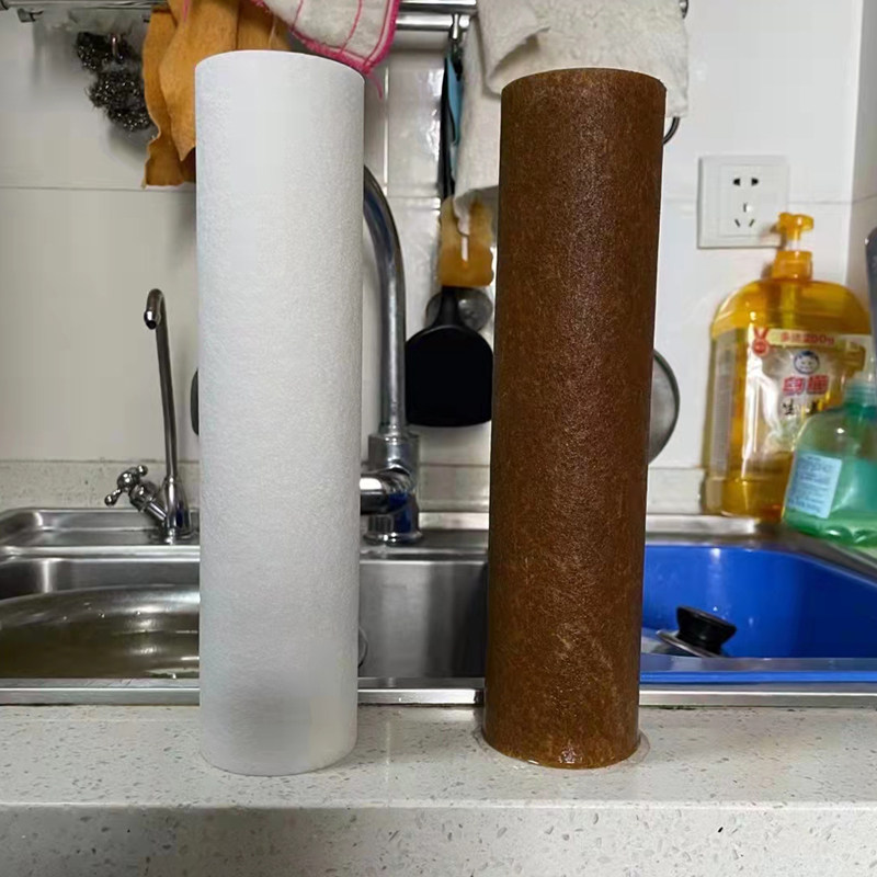 GOOTHO大白瓶前置过滤器通用滤芯更换10寸/20寸pp棉复合活性炭