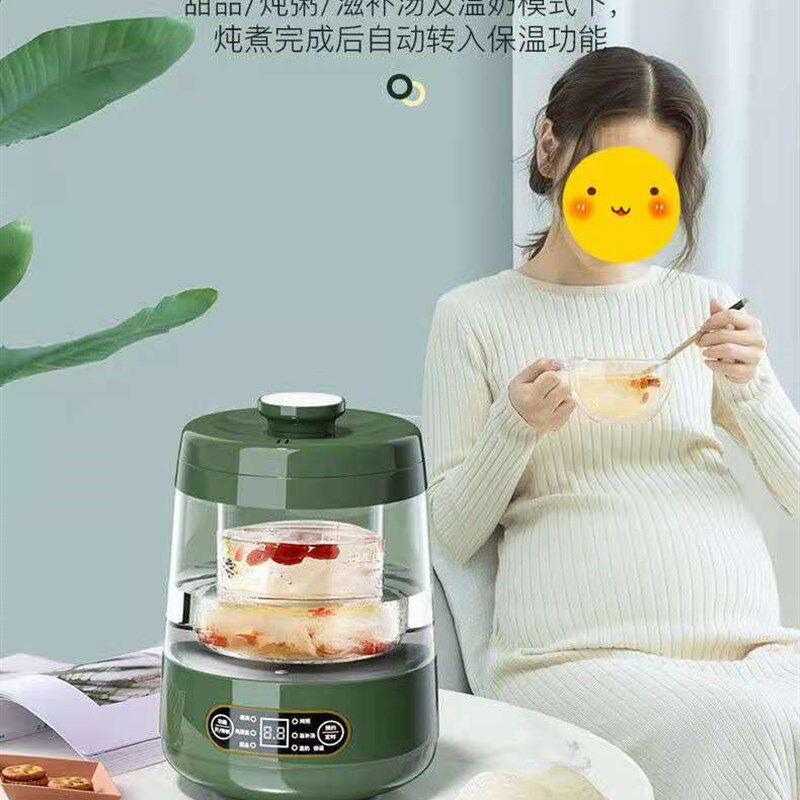 全自动燕窝玻璃电炖盅保温甜品煲汤煮粥鱼胶电热营养机隔水电炖煲