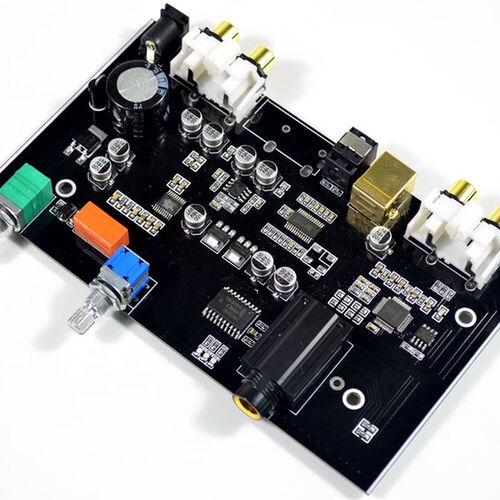 新款光纤 USB 同轴解码板出口代工产品 光纤 ES9038