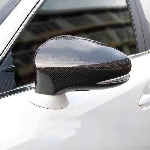 适用于13-17雷克萨斯IS/GS/ES/RC/RCF/GSF/CT/LS改装碳纤后视镜罩