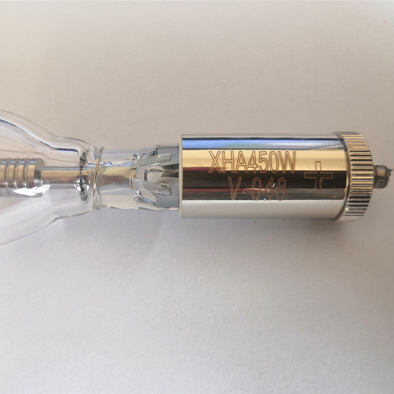 450w短弧氙灯双端  模拟太阳光试验XHA450W放映机灯管弯管450w