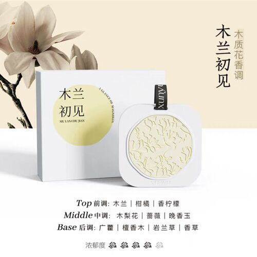 寻遇浅壁雕刻艺术香挂衣橱车载香薰片清新淡雅香氛摆件持久留香