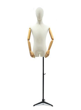 男模特道具半身男装店西服展示架拍照摄影橱窗模特架服装店模特架