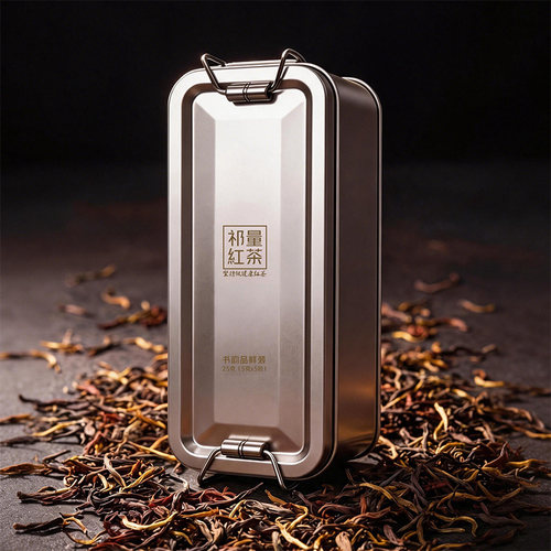 祁量红茶香螺特级祁门红茶品鉴茶口粮茶正宗安徽茶叶试喝装铁盒