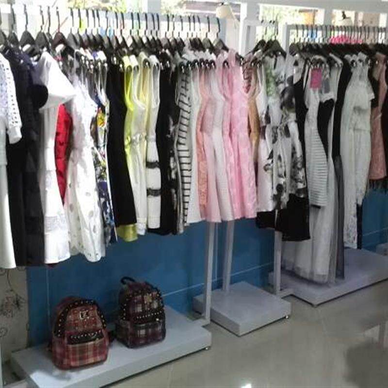 铁艺服装展示架婚纱架挂衣架服装店衣架货架正挂侧挂陈列架中岛架
