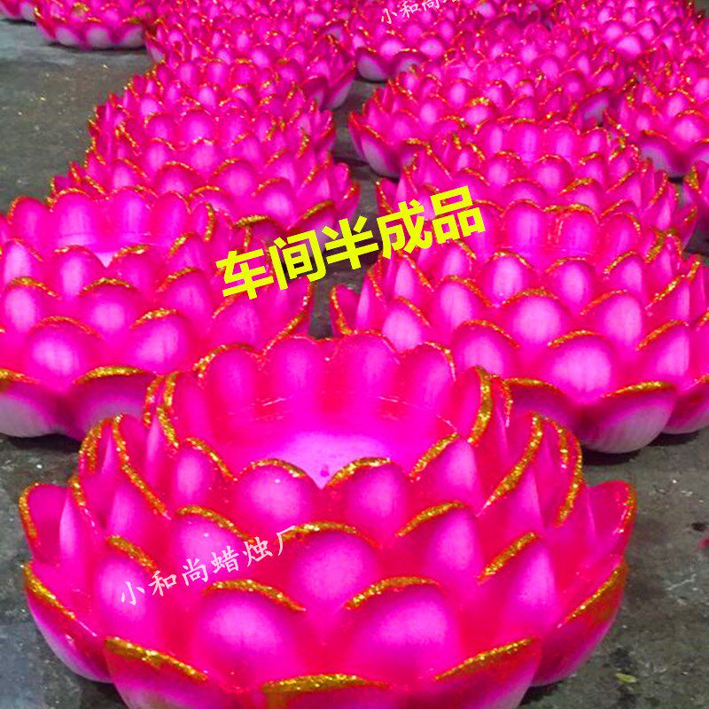 42厘米特大超大号莲花灯寿桃蜡烛34560cm厘米荷花酥油红色