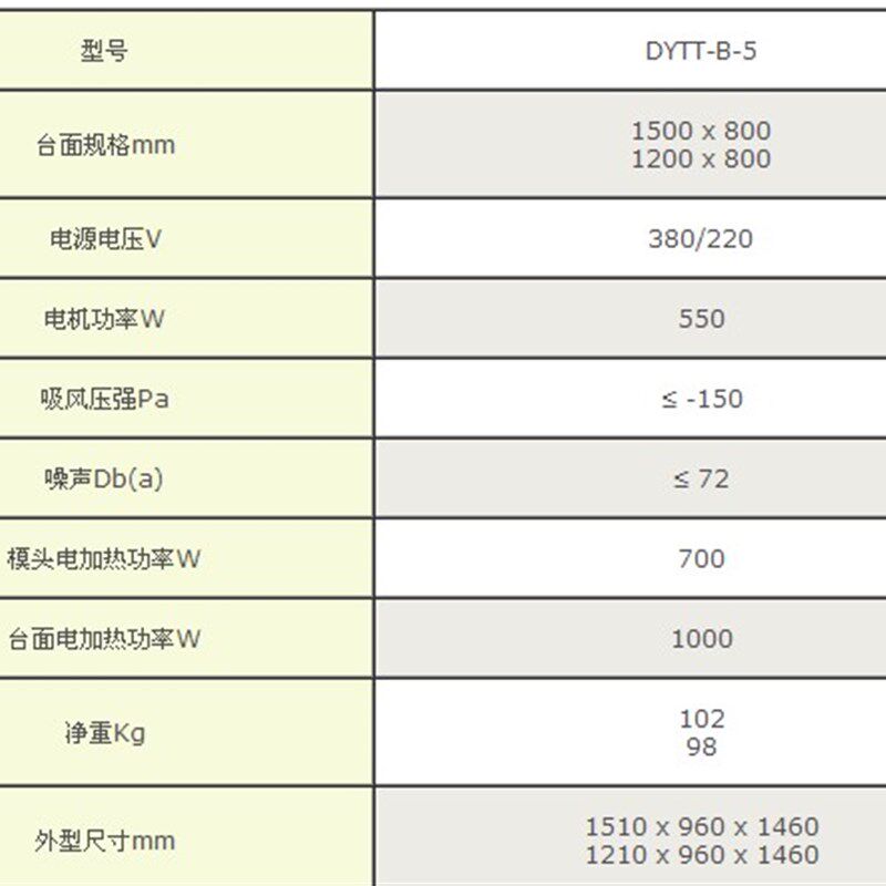 包邮佳田款佳成牌烫台点动节能上排风烫台1.5米*0.8米吸风烫台