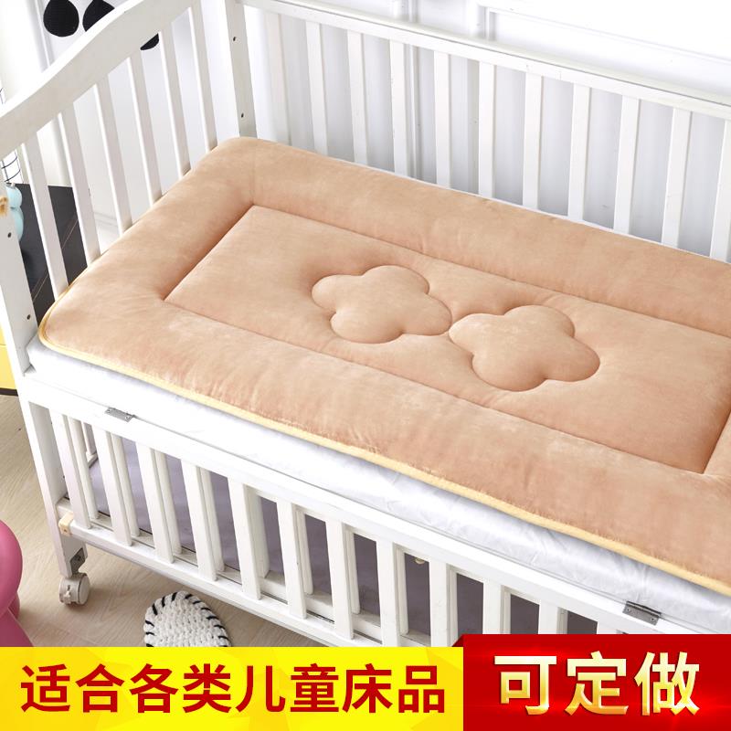 宝宝儿童幼儿园床垫冬夏两用午睡垫子婴儿床床垫垫被床褥子小床垫