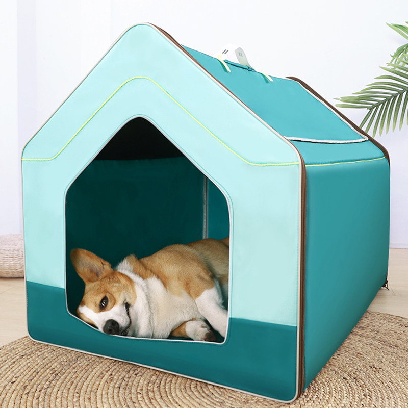 狗窝车载狗狗帐篷房子四季通用狗屋夏季猫咪产房可折叠外出狗笼子